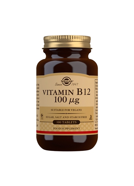 Solgar - Vitamin B-12 100ug (100 Tabs)